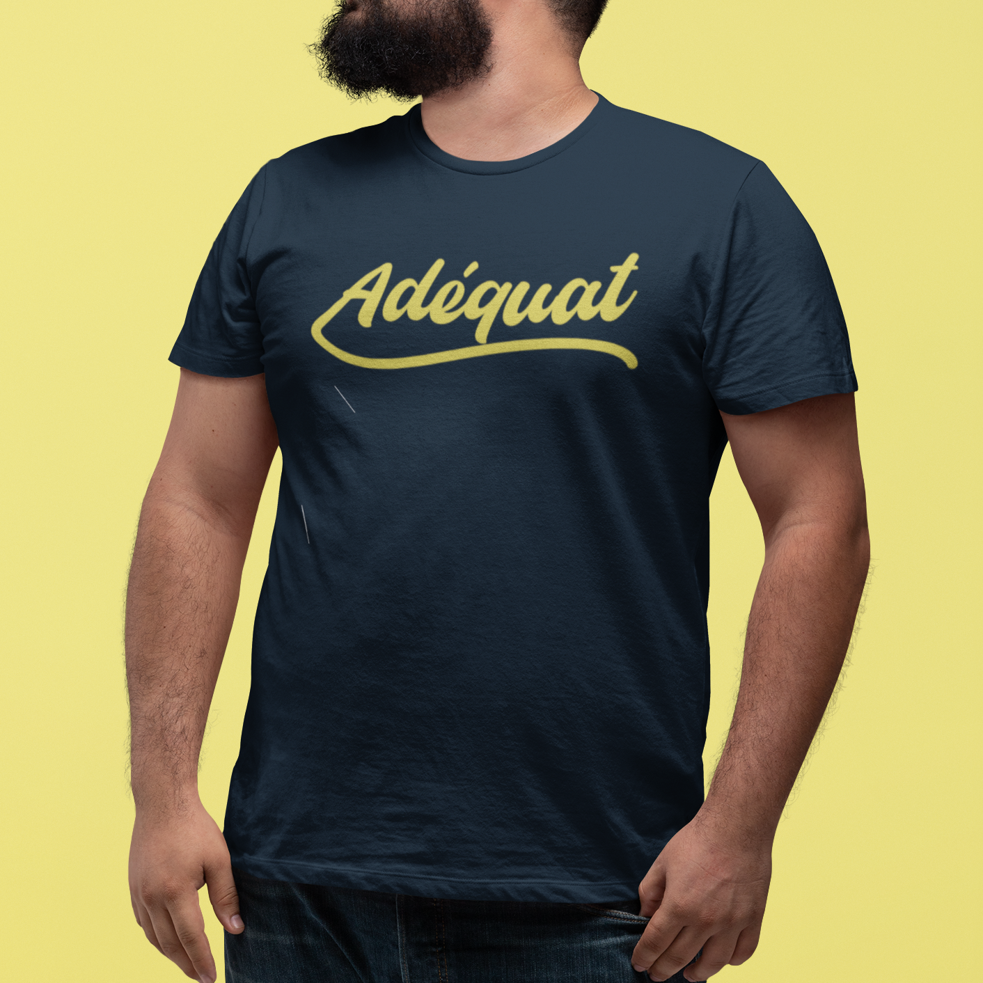 Adéquat-T-shirt unisexe
