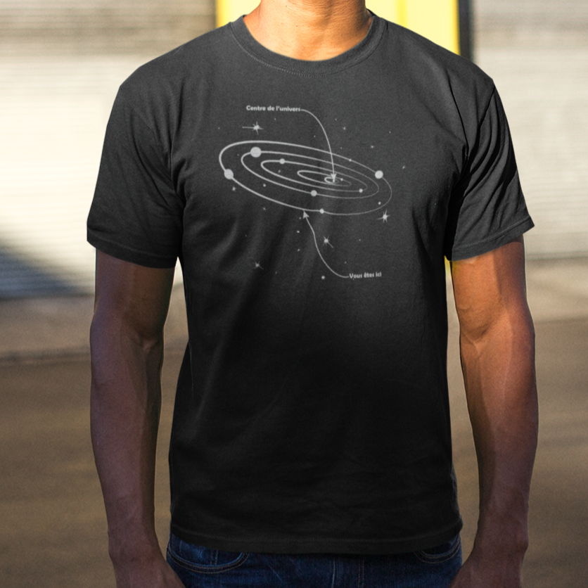 The Center of the Universe - Unisex Tshirt