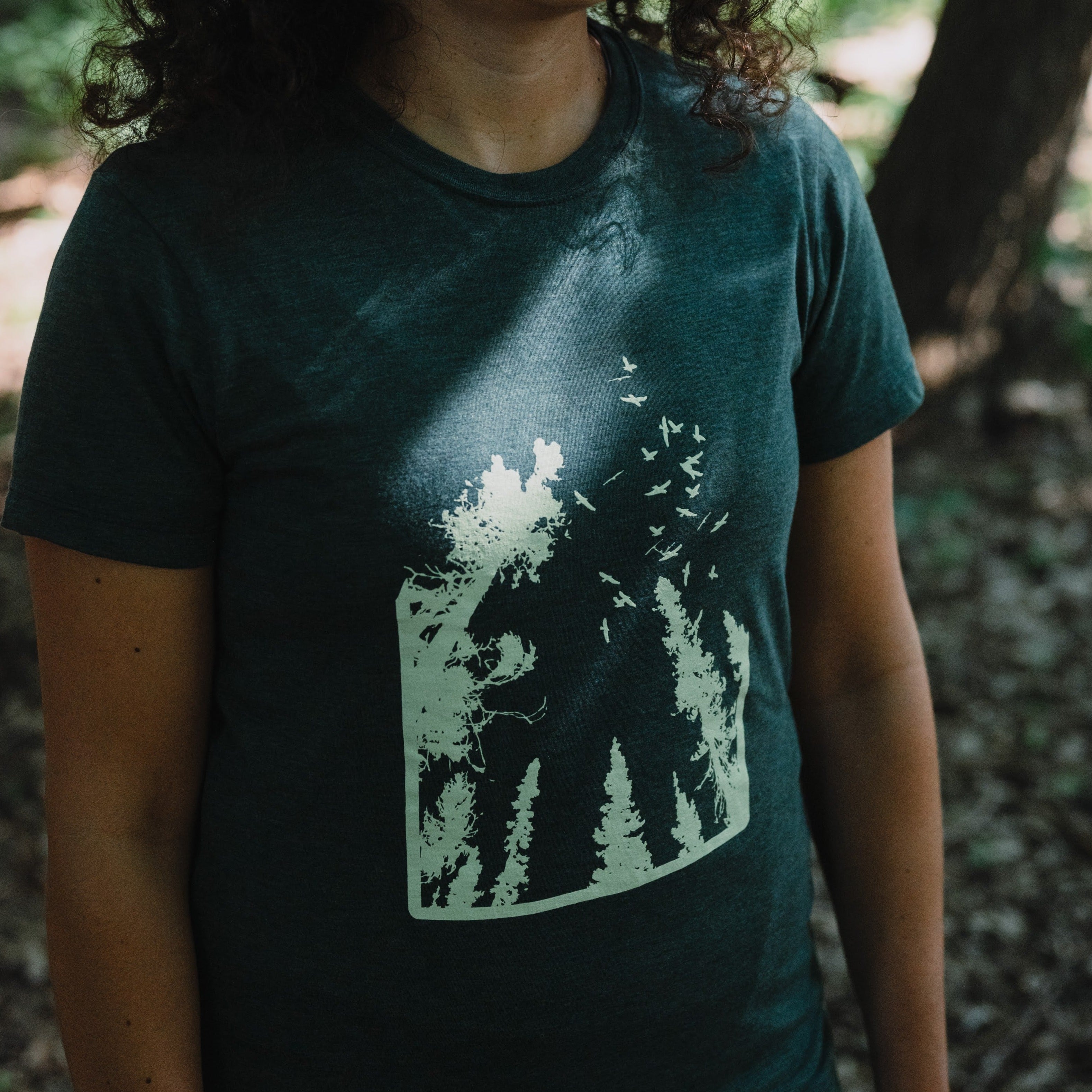 Woods sky-KM54-Men's/Unisex T-shirt