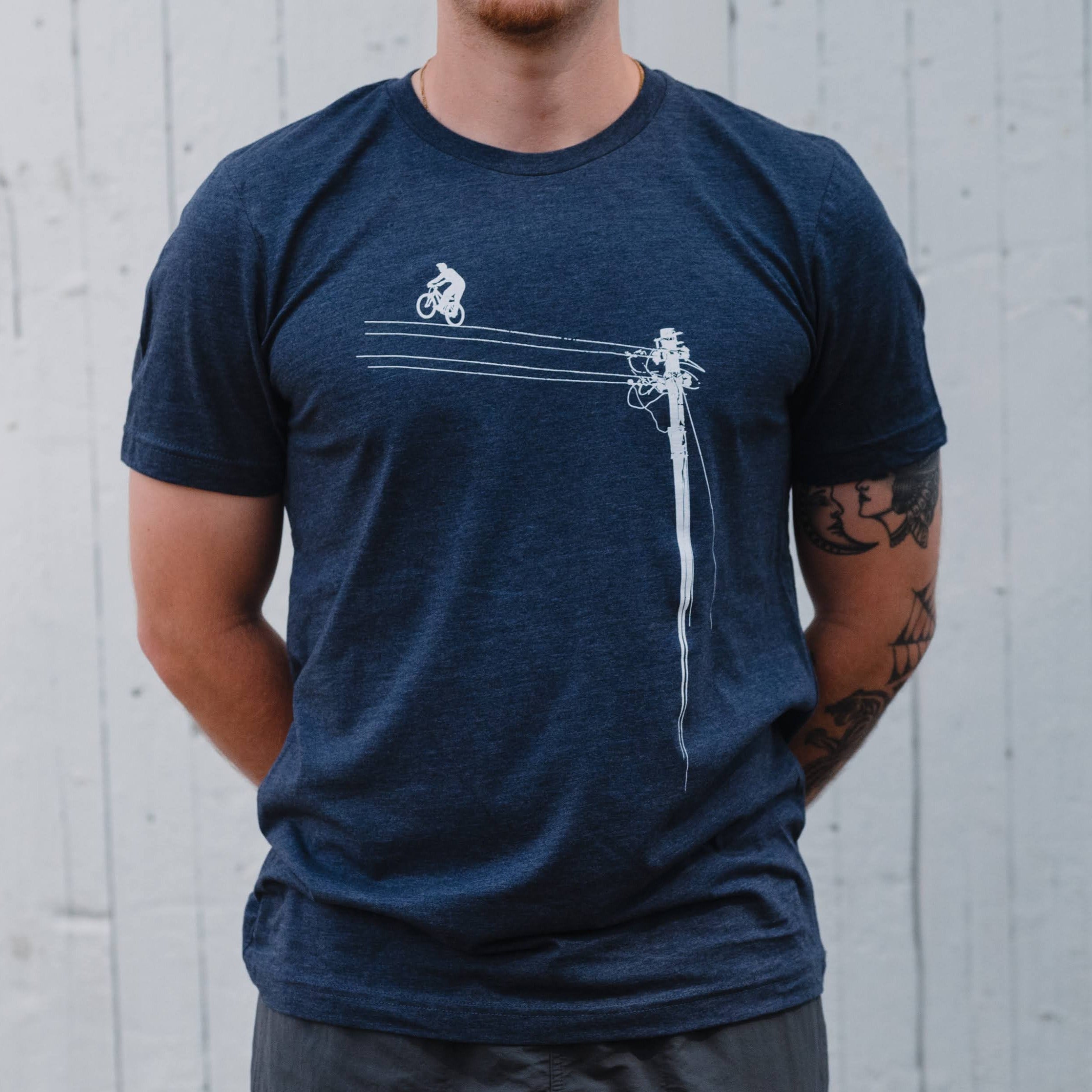 Vélo électrique-T-shirt homme/unisexe