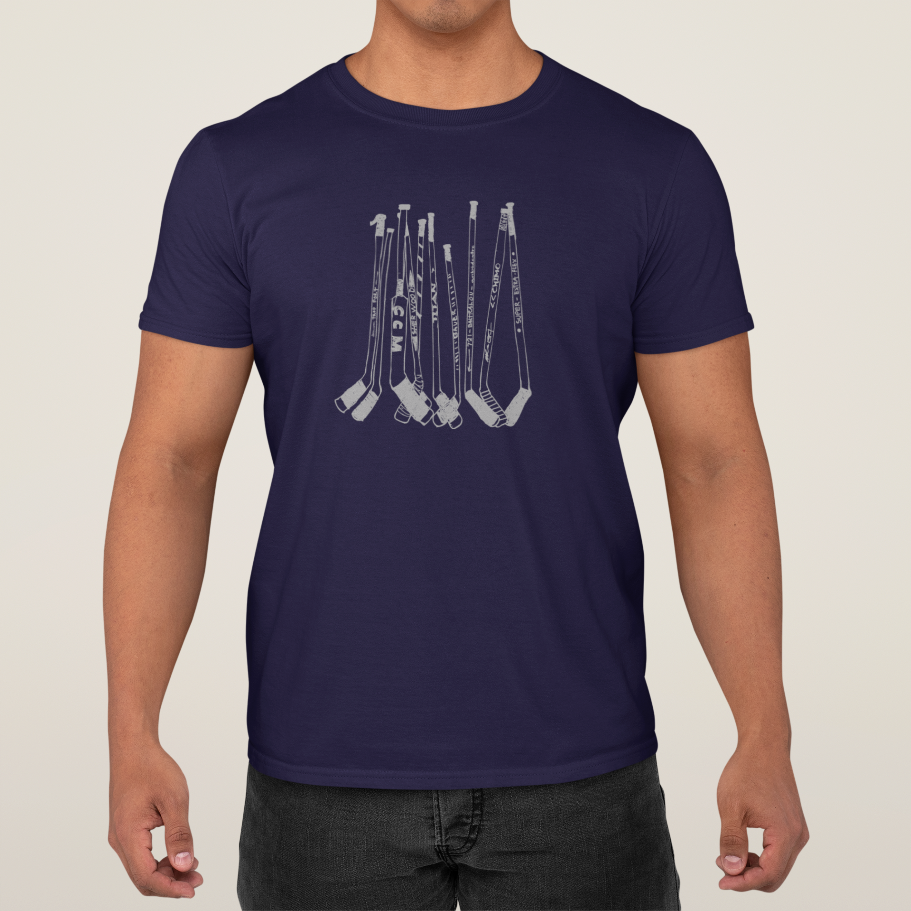 Les Hockeys-KM54-T-shirt homme/unisexe