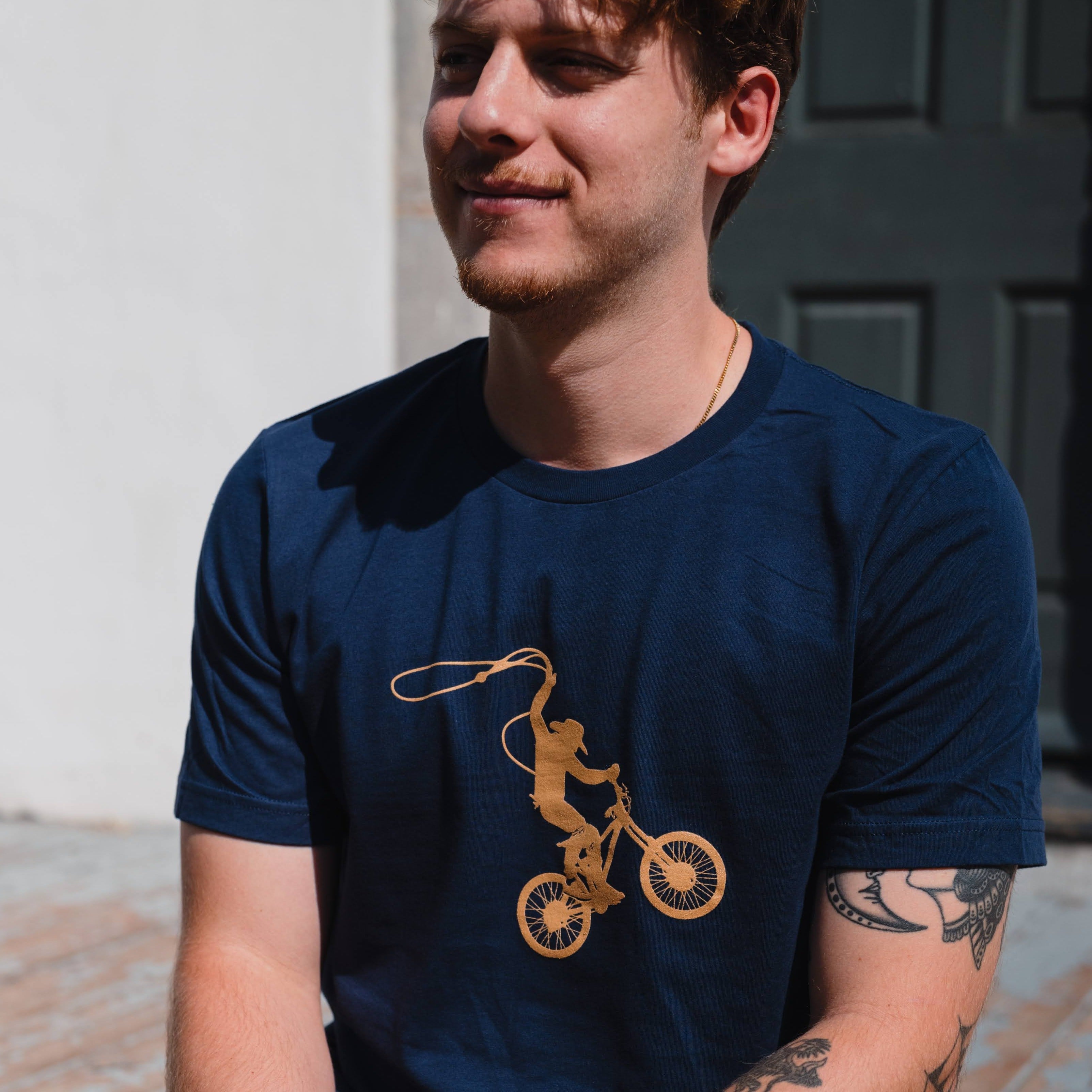 Rodéo Vélo -T-shirt homme/unisexe