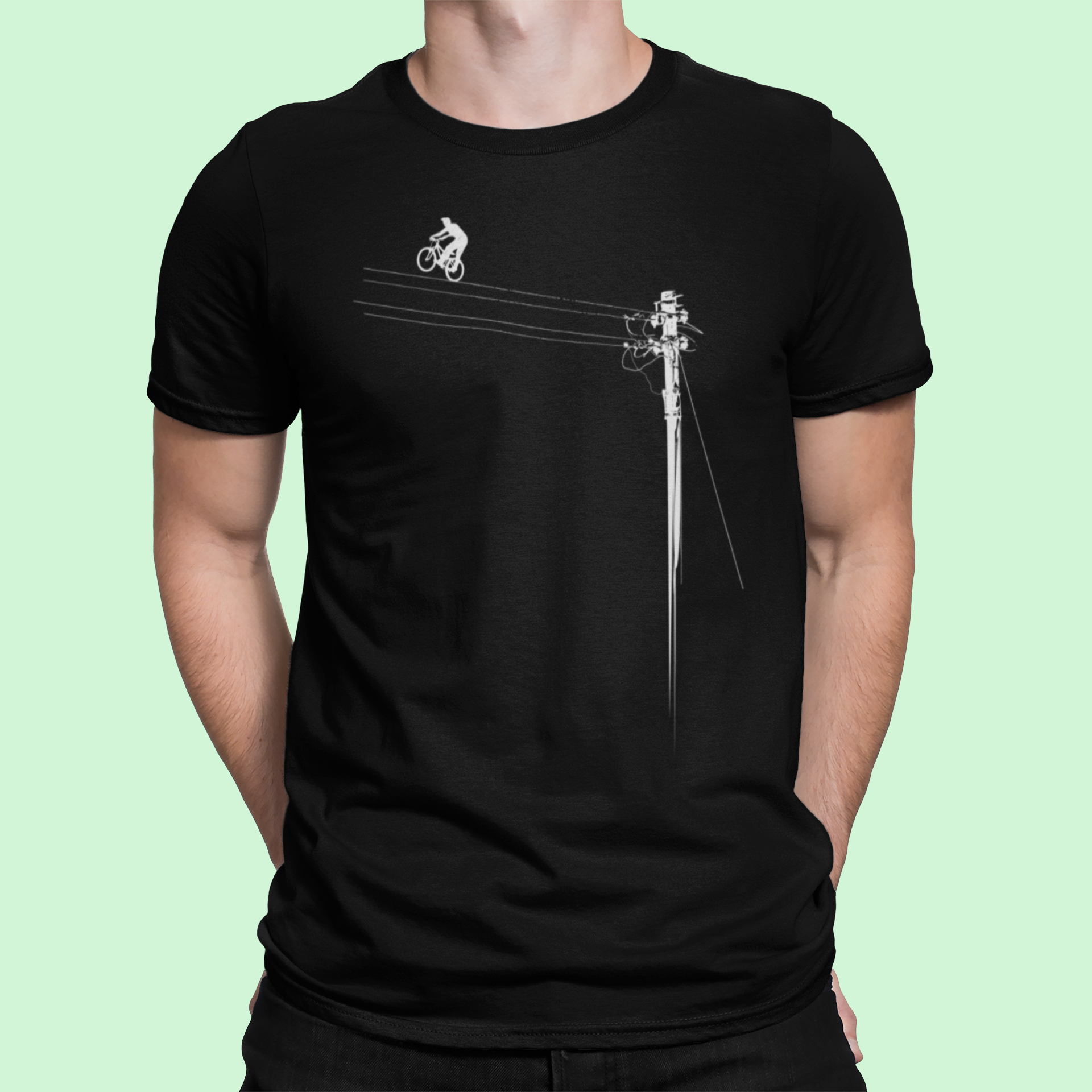 Electric Bike - Men's/Unisex T-shirt