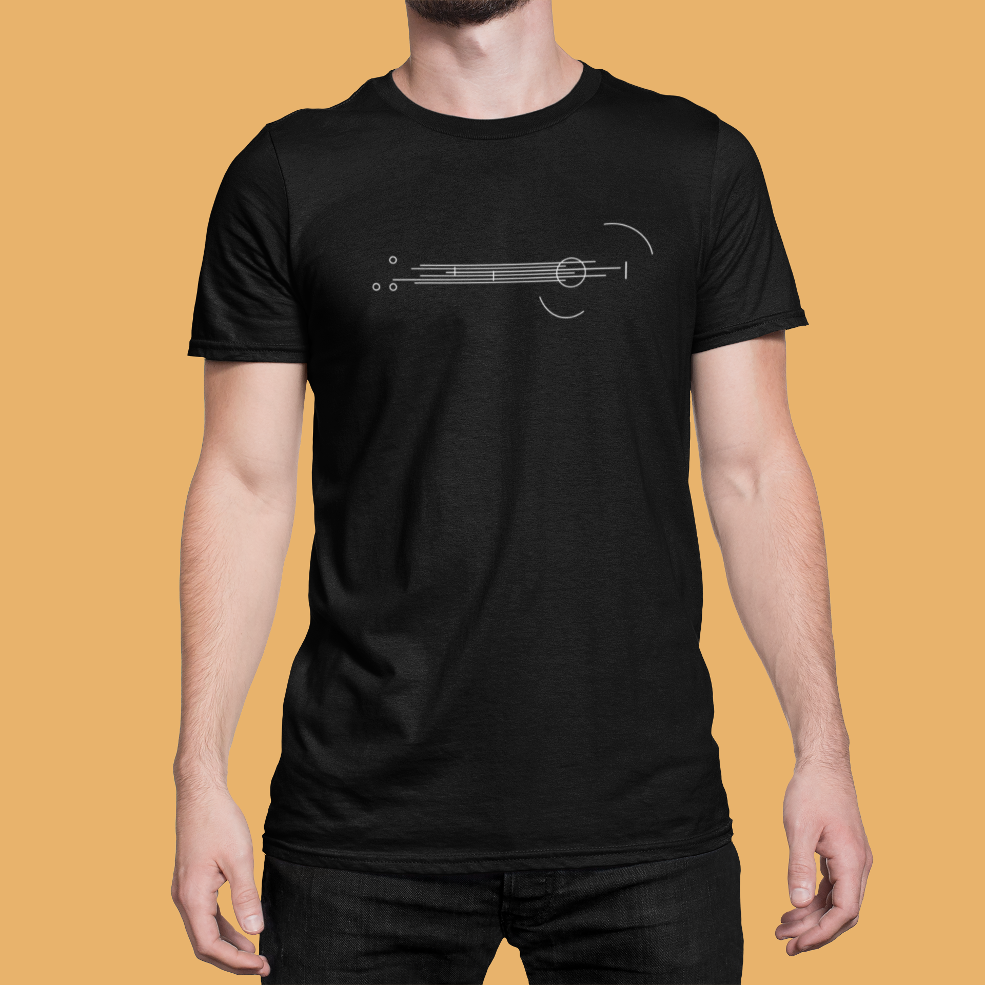 GuitARTdeco - Men's/Unisex T-shirt