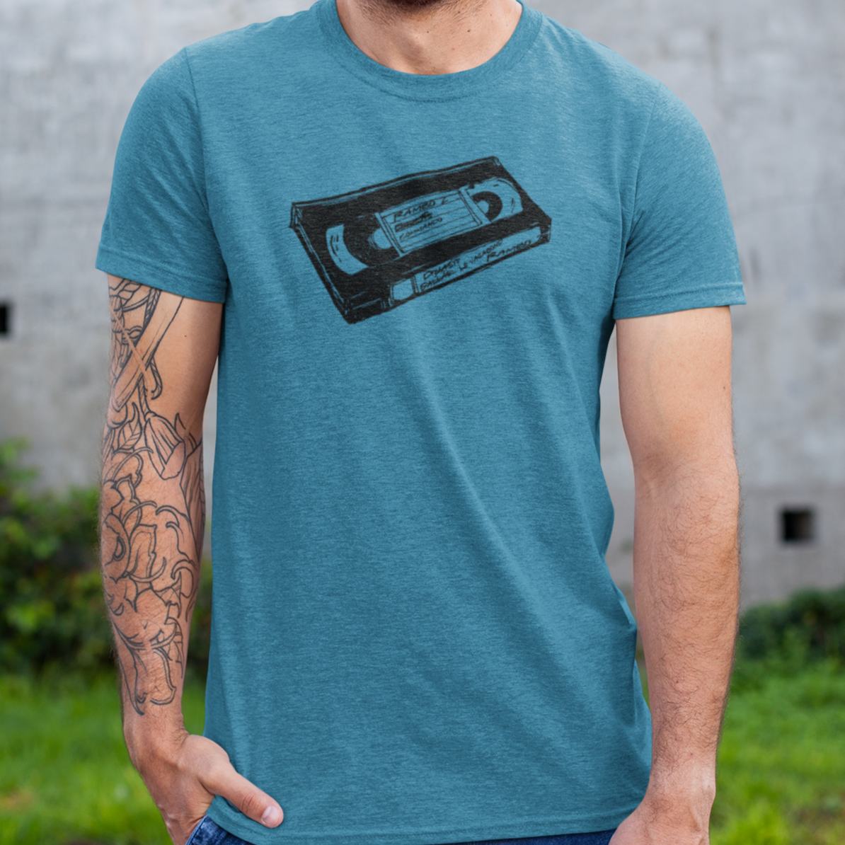 Cassette VHS- T-shirt Unisexe