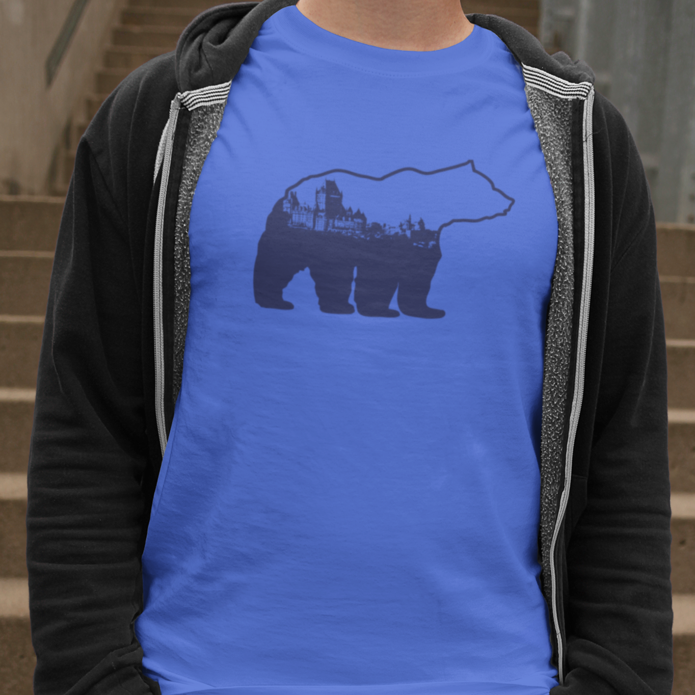 City Bear - KM54 - Men's/Unisex T-shirt