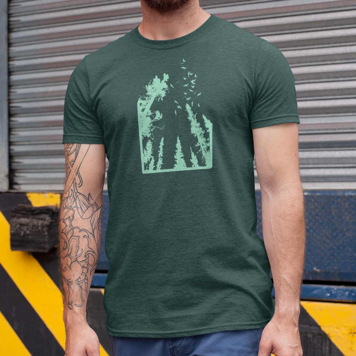 Ciel des bois-KM54-T-shirt Homme/unisexe